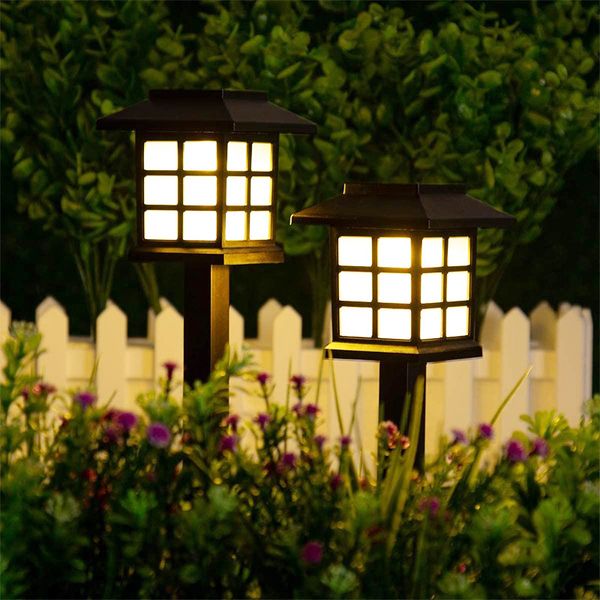 New Waterproof Outdoor Solar Lawn Lamp Garden Solar Spotlight Pathway Landscape Retro Solar Underground Light Decor for Street