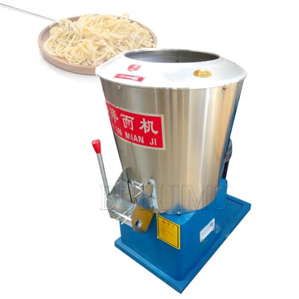 Automatic Dough Kneading Machine Dough Mixer Commercial Food Spin Mixer The Pasta Machine Flour Stirring Making Bread