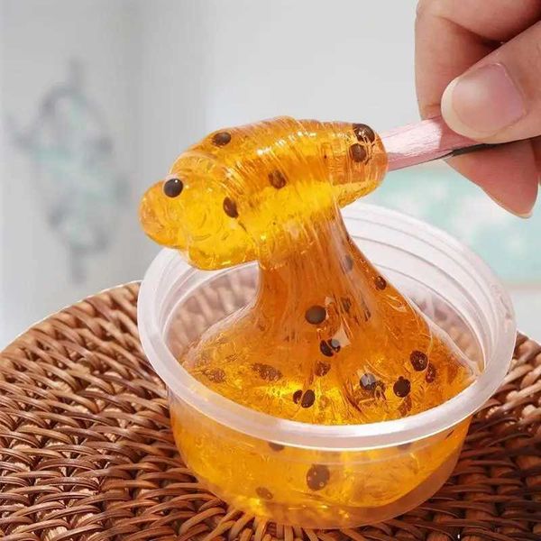 60ml honey mixed with cloud mucus bee crystal clay Playdough small tool to relieve stress Fidget toy for children and adults anti pressure m