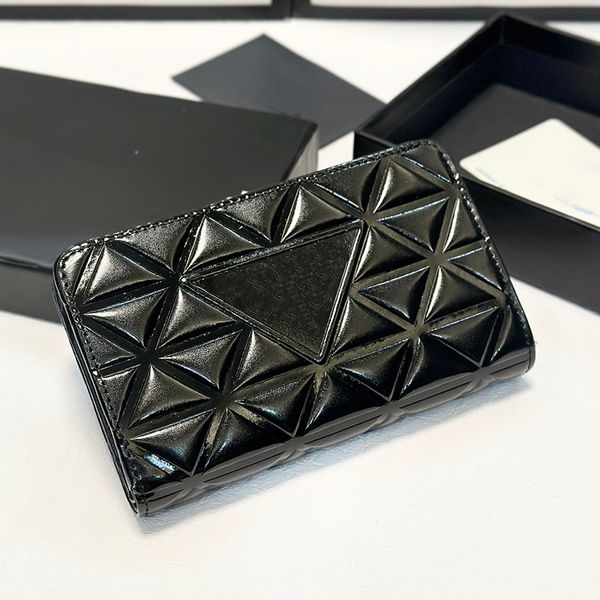 Designer bag Classic Bright Leather Wallets Card Holder Wallet Classic coin purse Mini Handbags Classic Clutch Bags Luxurys Purse Card Women