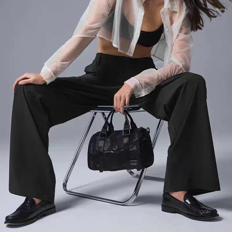 Totes designer bags Mini Sheer Duffle Yoga Sports Fitness Mesh Bag For Women Outdoor Portable Travel One Piece Handbag Storage Makeup Phone