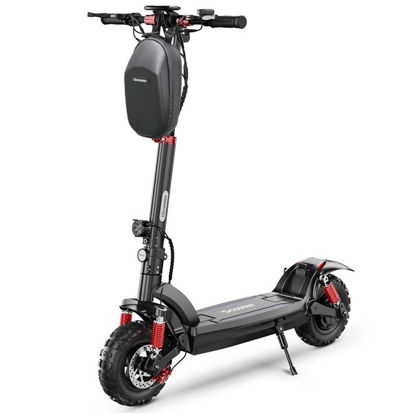 EU stock iScooter iX3-iX6 Electric Scooter 11&#039;&#039; Pneumatic Off-road Tires 1000W Rear Motor 45km-h Max Speed 48V 17.5Ah Battery 40-4
