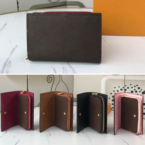 designer Wallets Fashion Designer Womens wallet Leather Luxury Coin Purses Card Holder passport key pouch coin pouchs handbags With design b