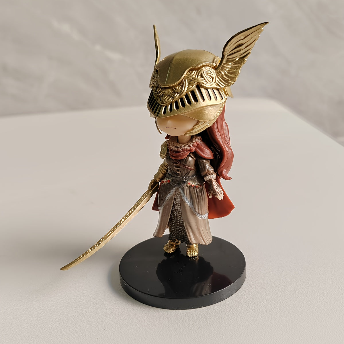 TEMU Knight Character Model, Mixed Color Abs Female Doll, Shape Educational Toy