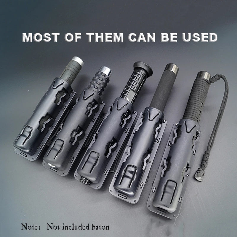 Portable Swing Stick Cover Outdoor Tactical Quick-stroke Stick Cover Defense Supplies Adjustable Telescopic Stick Cover