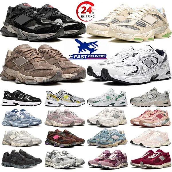 Top quality designer shoes men women running sneakers sea salt triple black white trainers pink brown grey blue beige sports outdoor walking