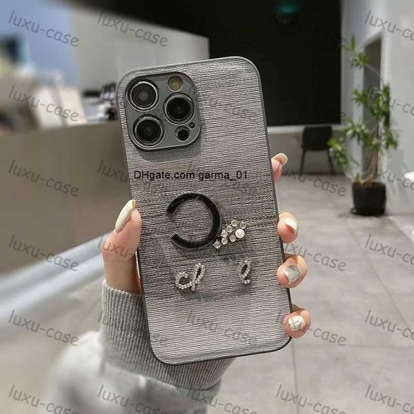 phonecase for CHarm IPhone 15 Pro Max 14promax 12 11 Xr Xs 13 pro max Designer phone case Luxury diamond c phone cases Shockproof Fashion Y