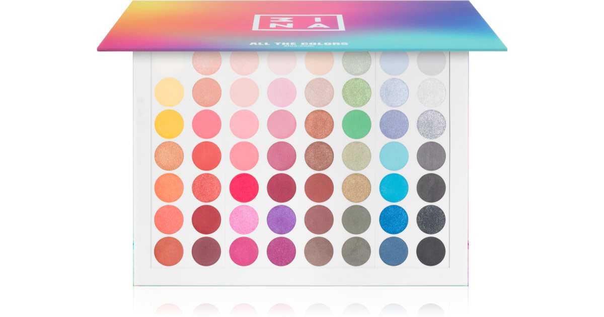 3INA All The Colors Lidschatten-Palette 58 g