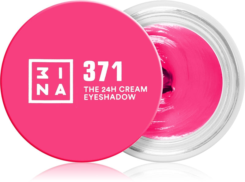3INA 24H Creme-Lidschatten 371 – Electric Pink 3 ml