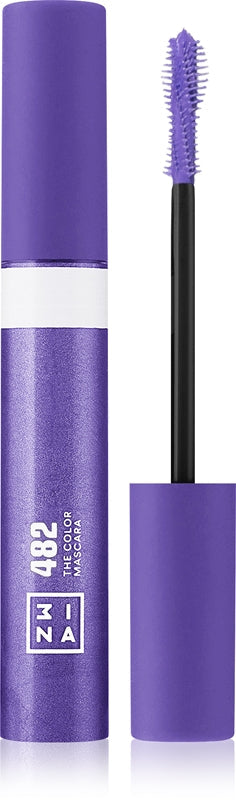Mascara 3INA The Color color 482 - Purple 14 ml