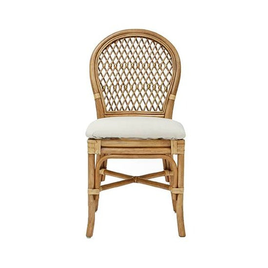 Daro Bistro Dining Chair Natural Wash - Fabric - Grade C