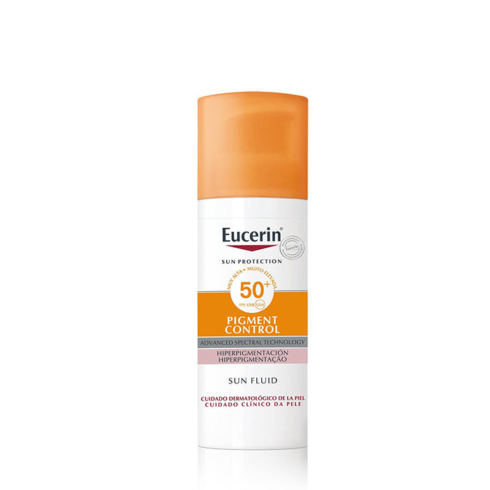 Eucerin Fluid Sun Protection Fluid Pigment Control Spf50 Hyperpigmented Skin 50ml