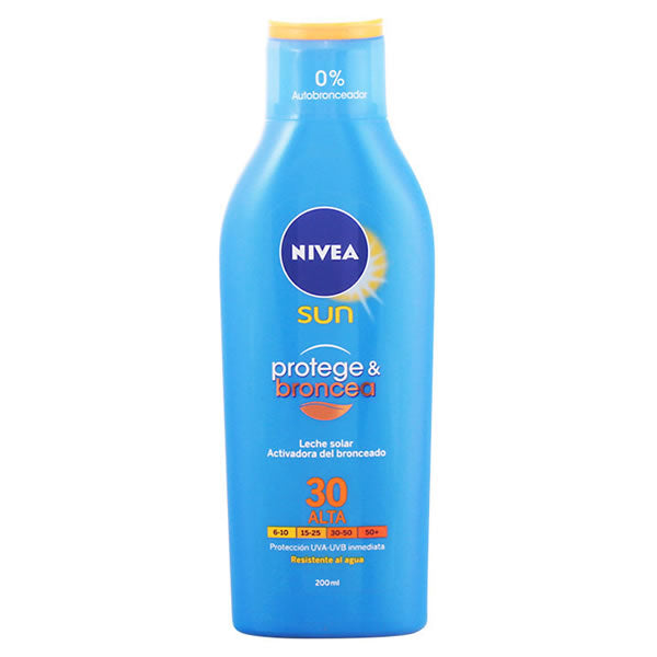 Nivea Sun Protection and Bronze Activating Sun Cream Spf30 200ml