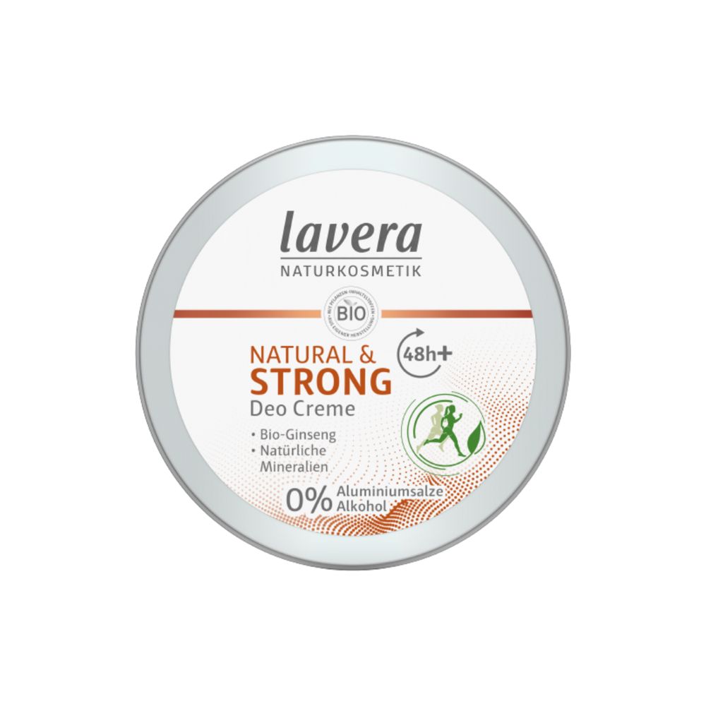 Lavera NATURLIG & STARK Deodorantkräm, 50 ml