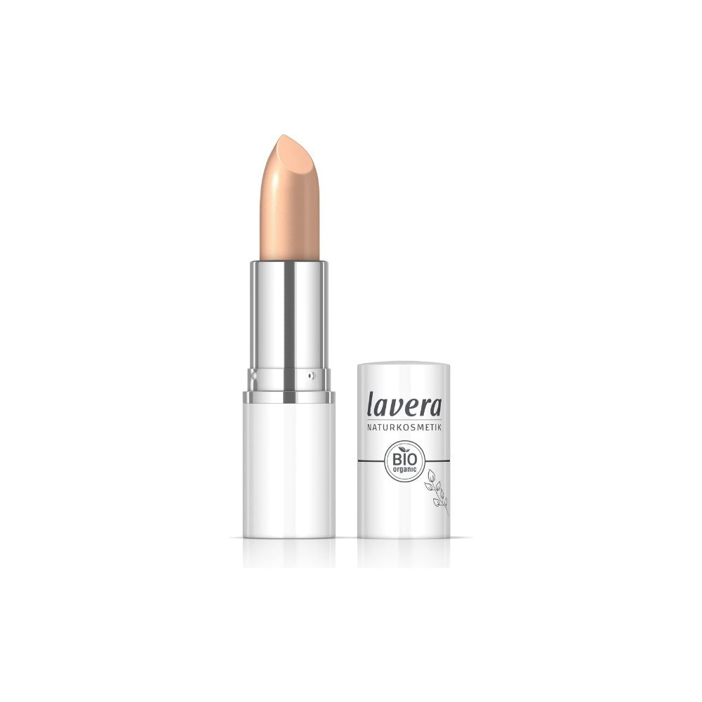 Lavera Illuminating Cream Lipstick, Peachy Nude 04 (vegansk)