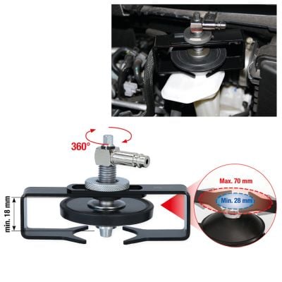 Adapter, container (brake fluid filling) KS TOOLS 160.0718