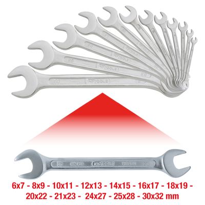Open-end Spanner Set KS TOOLS 517.0125
