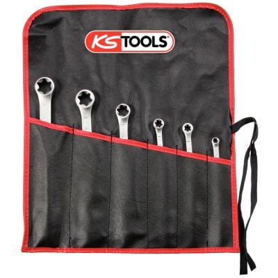 Double Ring Spanner Set KS TOOLS 911.0370