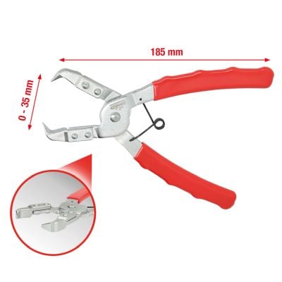 Release Pliers, plastic expanding rivets KS TOOLS 911.8181