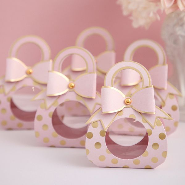 Gift Wrap 50-20pcs Nipple Candy Gift Box Birthday Party Wedding Baby Shower Dragee Package Chocolate Cookies Cake Decoration Wrapping Bag 23
