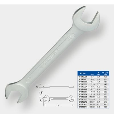 Open-end Spanner KS TOOLS BT010904