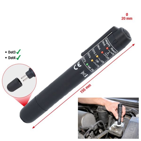 Testing Unit, brake fluid KS TOOLS 150.1969