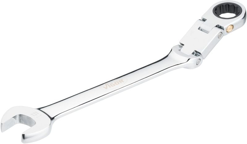 Ratchet Ring Open-ended Spanner VIGOR V6752-19