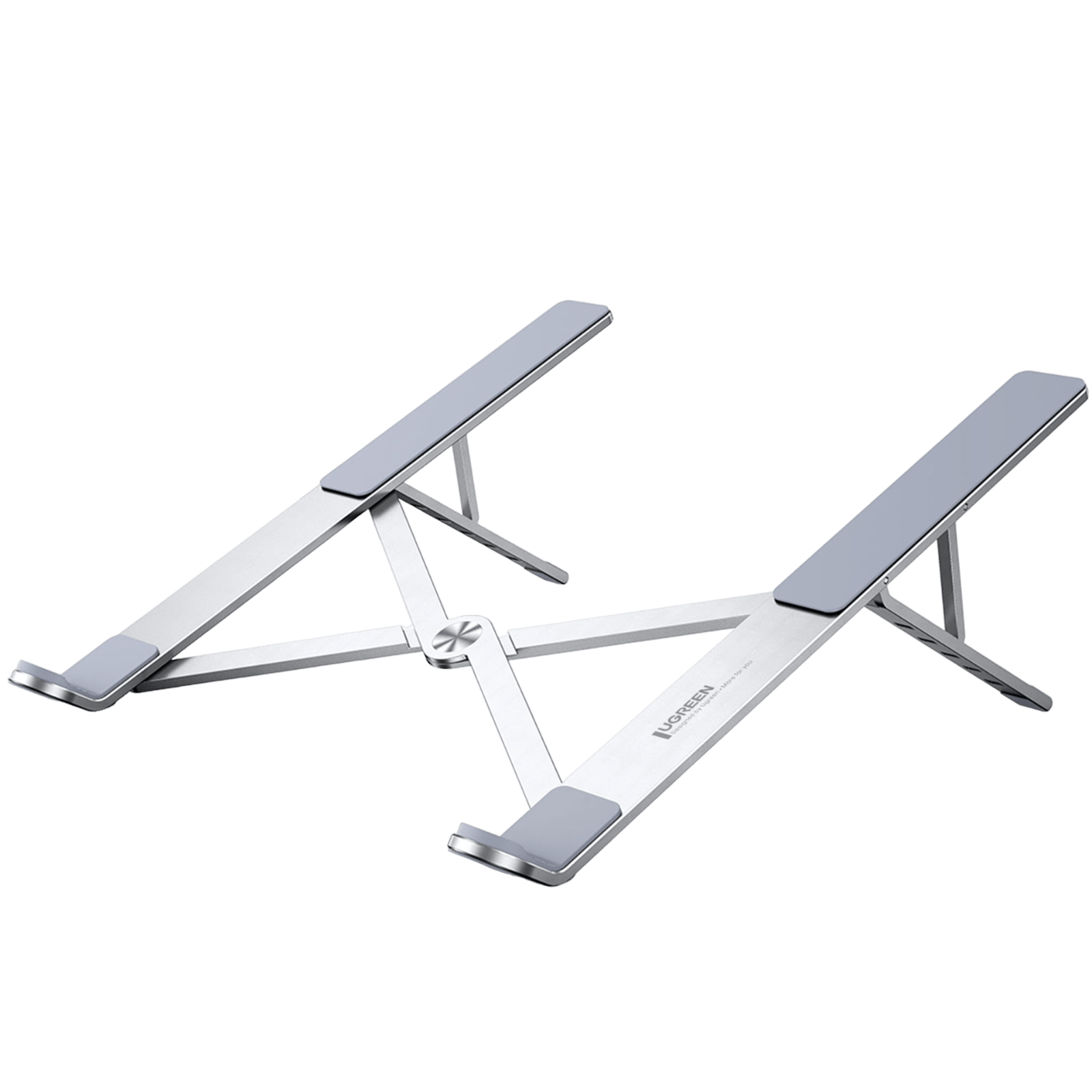UGREEN Support Ordinateur Portable Support PC Portable Laptop Stand Design Ergonomique Pliable en Aluminium, Supporte 17,3 Pouces Max