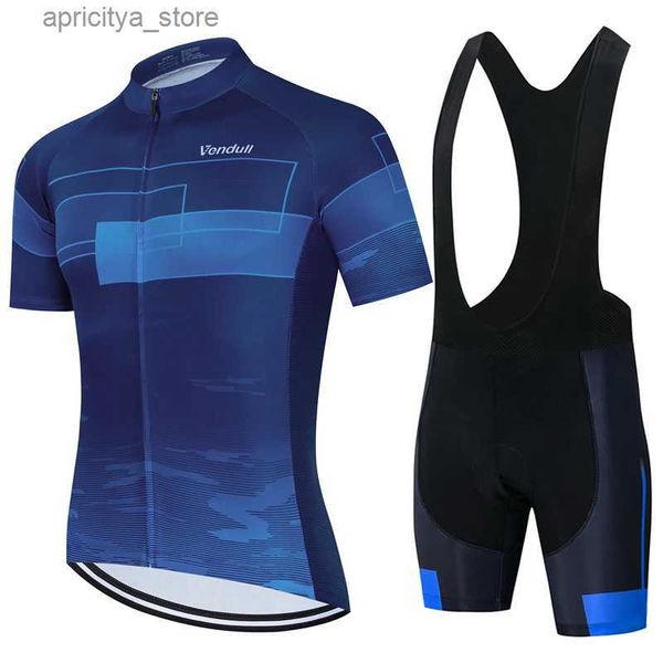 Cycling Jersey Sets Men 2023 New Cycling Jersey Set Summer Short Seve Breathab MTB Bike Cycling Clothing Maillot Ropa Ciclismo Uniform Suit