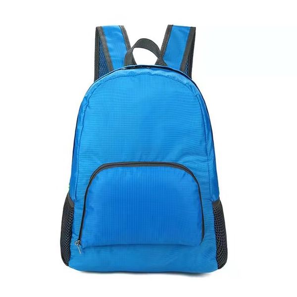 Outdoor travel ultra-light ultra-thin foldable portable waterproof travel backpack Outdoor activities Lightweight travel folding double back