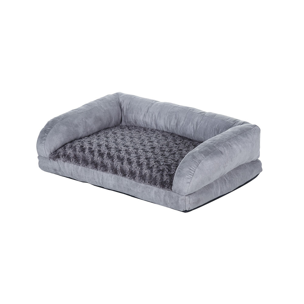 Memory Foam Dog Bed Cushion - Grey Medium
