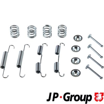 Accessory Kit, parking brake shoes JP GROUP 4064004010