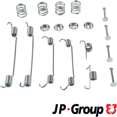 Accessory Kit, brake shoes JP GROUP 4064004510