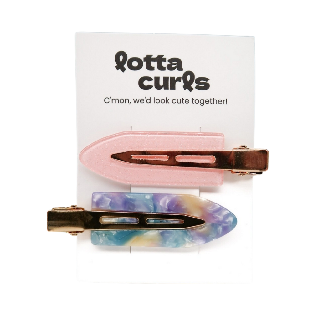 Lotta Pinza para el cabello con rizos, Little Glitter