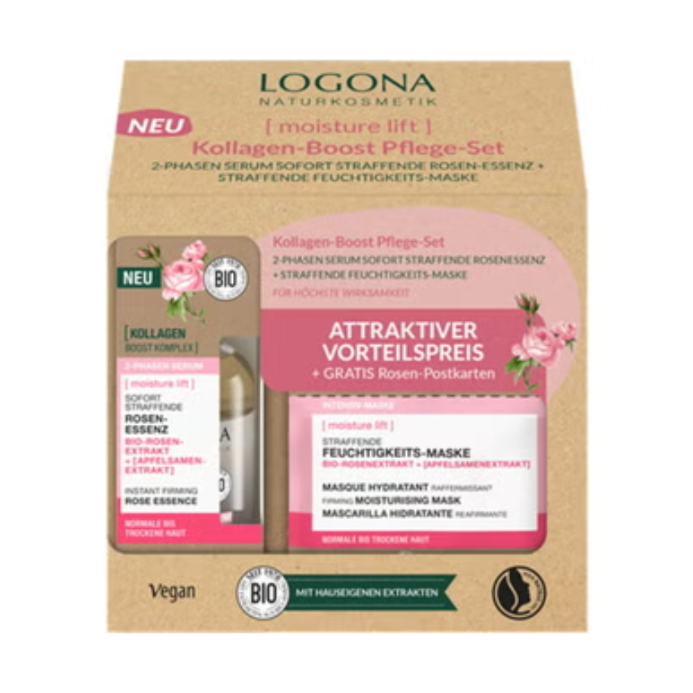 Logona [Lifting Moisturizer] Zestaw kolagenowy