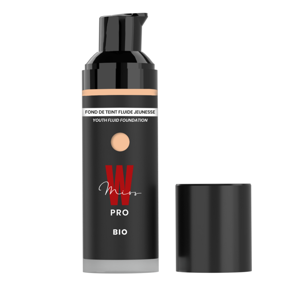 Miss w pro Youth Flytende foundation, 21 porselener (30 ml)