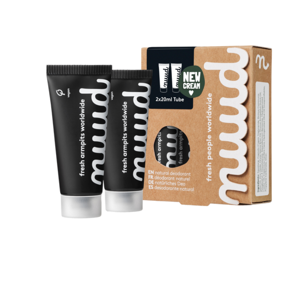 Nuud Smarter Pack, sort cremedeodorant (40 ml)