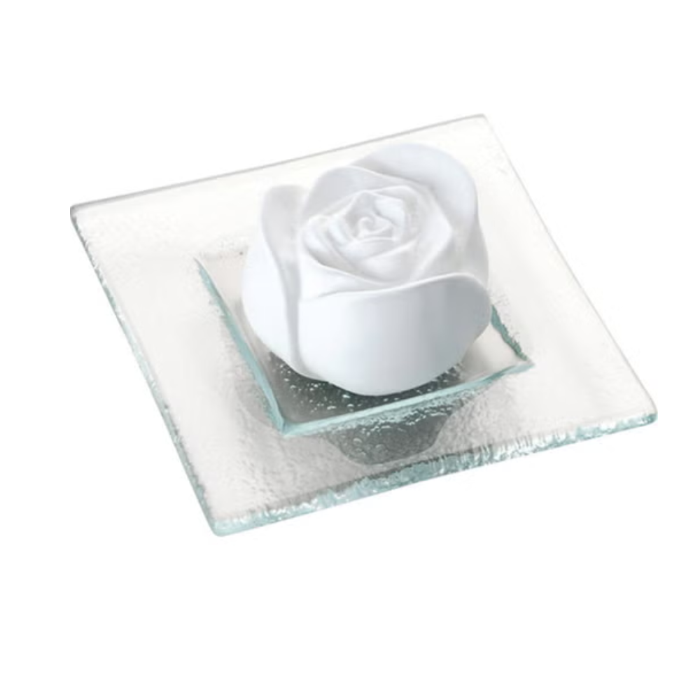 Primavera “Rose Bud” Diffuser with Glass Saucer