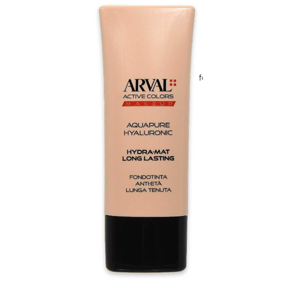 ARVAL AQUAPURE Hyaluronic - Hydra-mat long lasting n. 03 - pink beige long-lasting anti-aging foundation ft 30ml