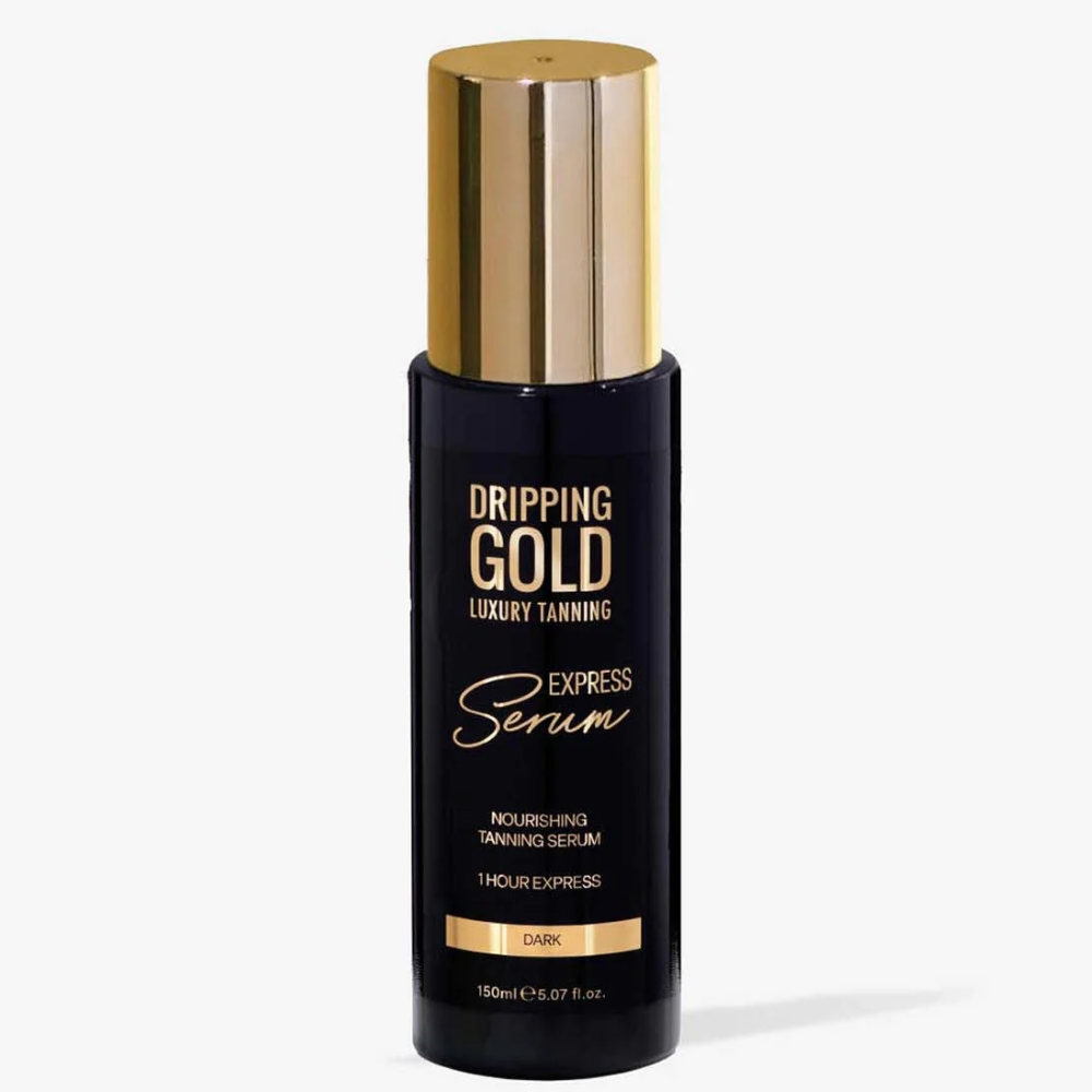 Dripping gold Express Brun-utan-sol-serum 150ml - Nyans: Mörk