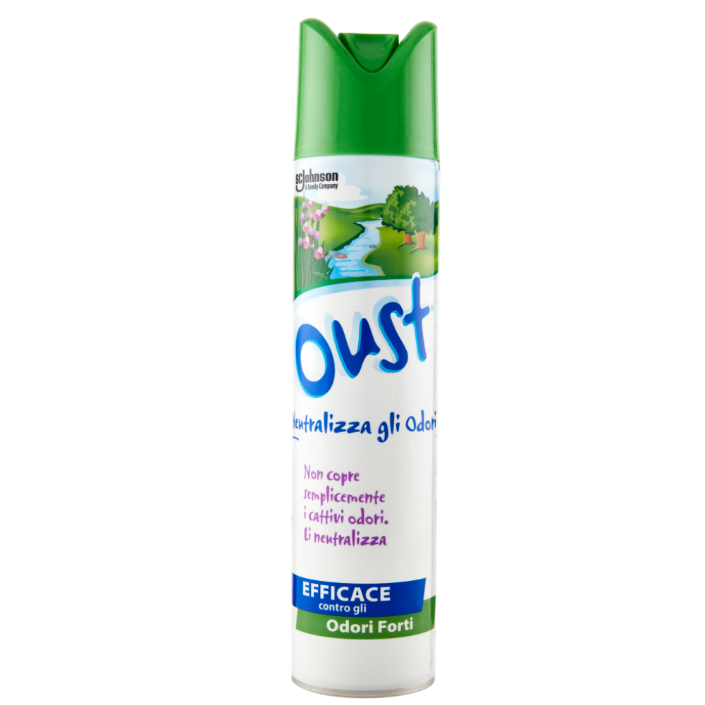 Oust Air Freshener Eliminates Odors In Spray Fragrance Open Air 300 Ml