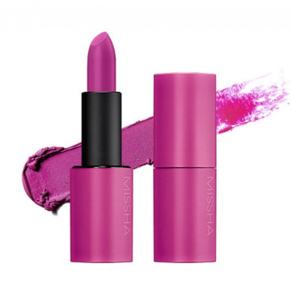 Missha Dare Rouge Matt Leppestift Velvet 3,5 g - Farge: 17 What The Purple