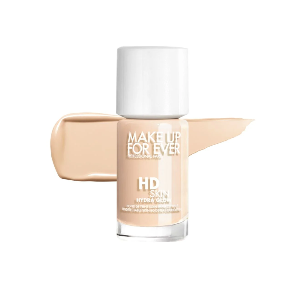 Make up for ever HD Skin Hydra Glow Moisturizing and Illuminating Makeup (Skin Booster Foundation) 30ml - Shade: 1R00