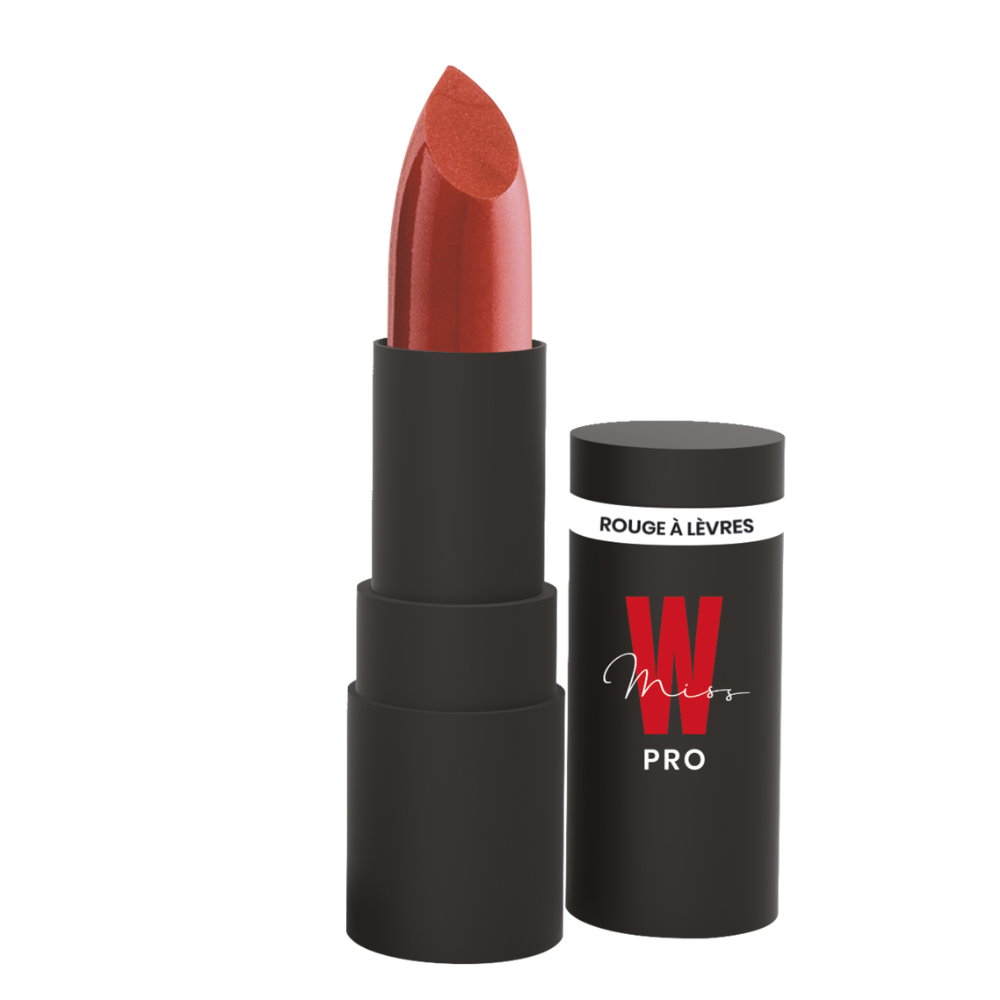 Miss w pro Glossy Lipstick, 122 Golden Red (3.50 g)