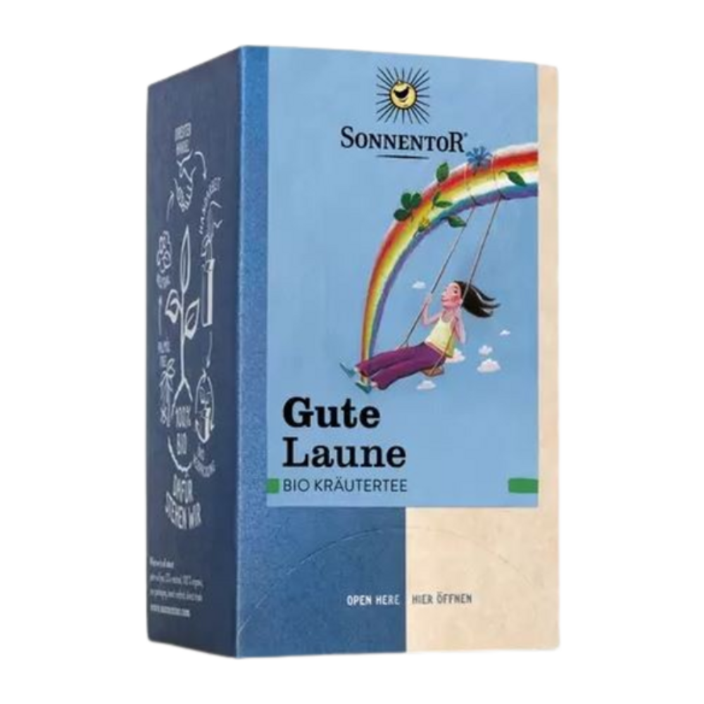 Sonnentor Ceai de plante pentru bună dispoziție, pliculețe, 18 bucăți (27 g)