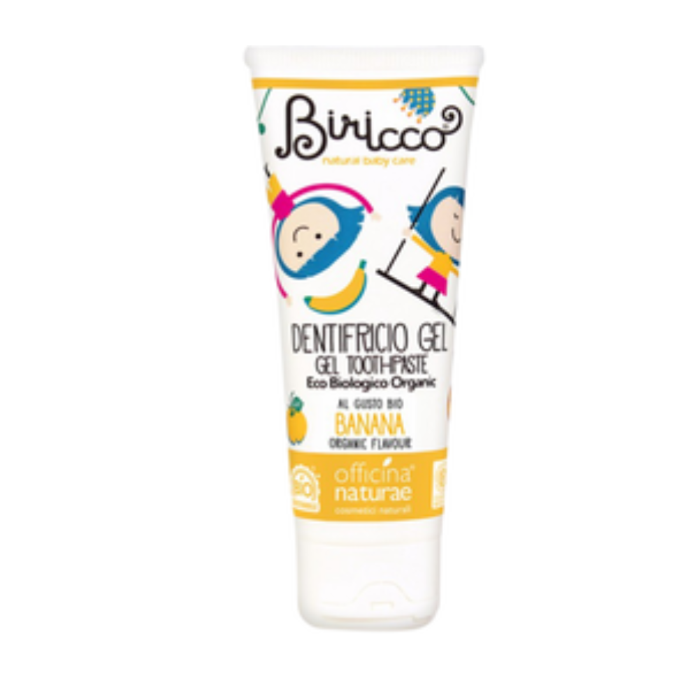 Officina naturae Banana Gel Pasta do zębów dla dzieci, 75 ml