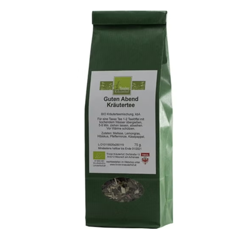 Tiroler kräuterhof Ceai de plante organicBuona „Noapte”, 75 g