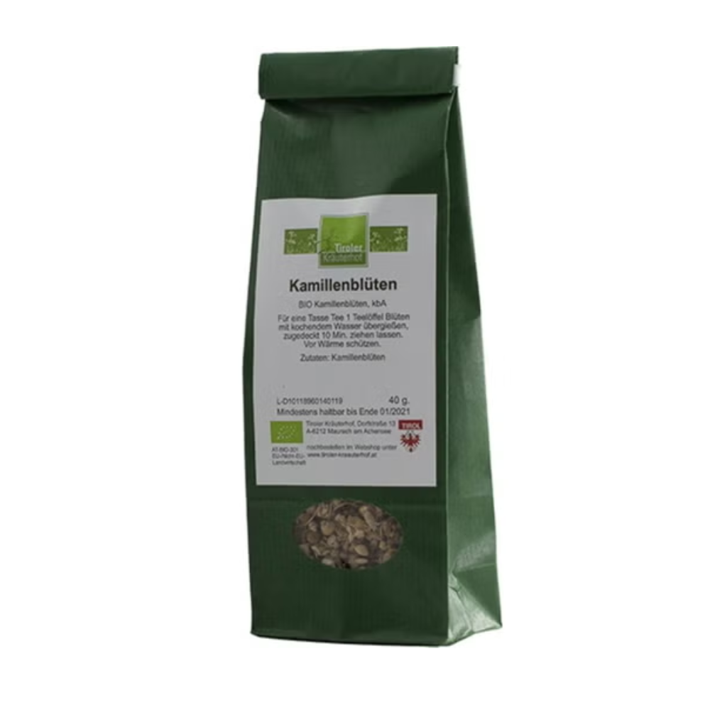 Tiroler kräuterhof Ceai de plante din flori de mușețel organic, 40 g