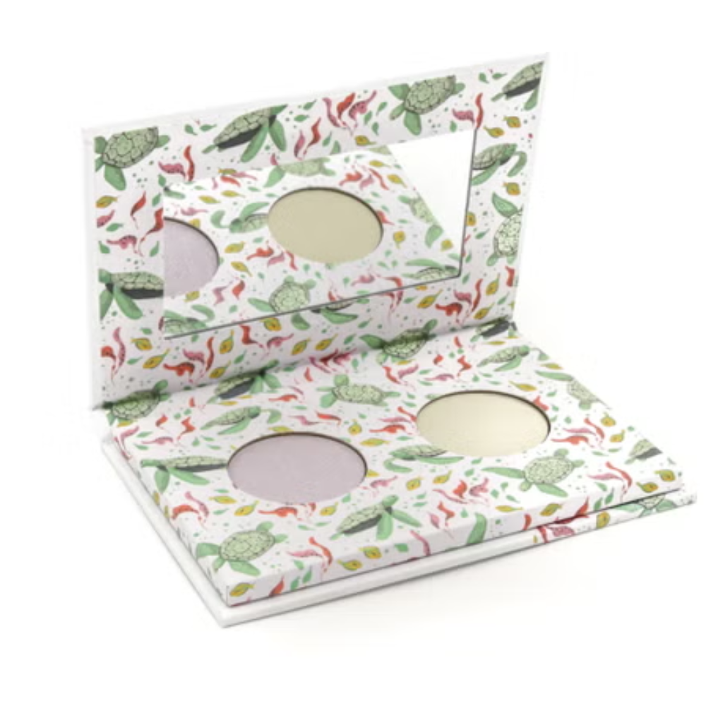 Toot! Natürlicher Mineral-Duo-Lidschatten, Karma Chameleon & Totally Turtle (4,60 g)