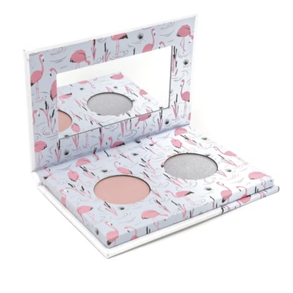 Toot! Natürlicher Mineral-Duo-Lidschatten, Fabulous Flamingo & Pretty Parrot (4,60 g)